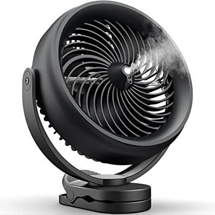 Battery Operated Misting Fan