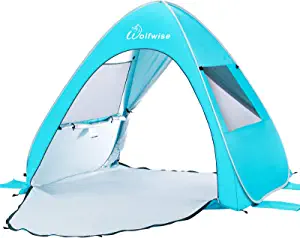 Easy Pop Up Beach Tent Sun Shelter
