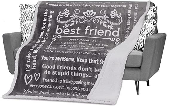 Funny Best Friend Blanket