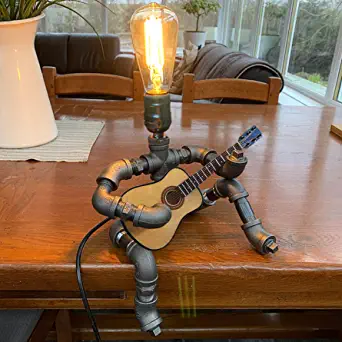 Guitar Table Lamp 