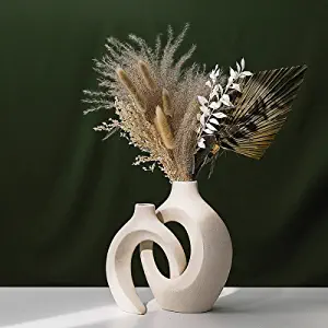 Hollow Ceramic Vase Set