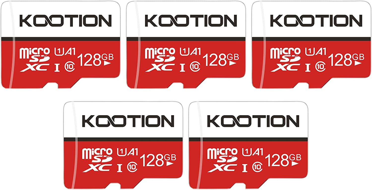 Pak of 5 Micro SD Cards 