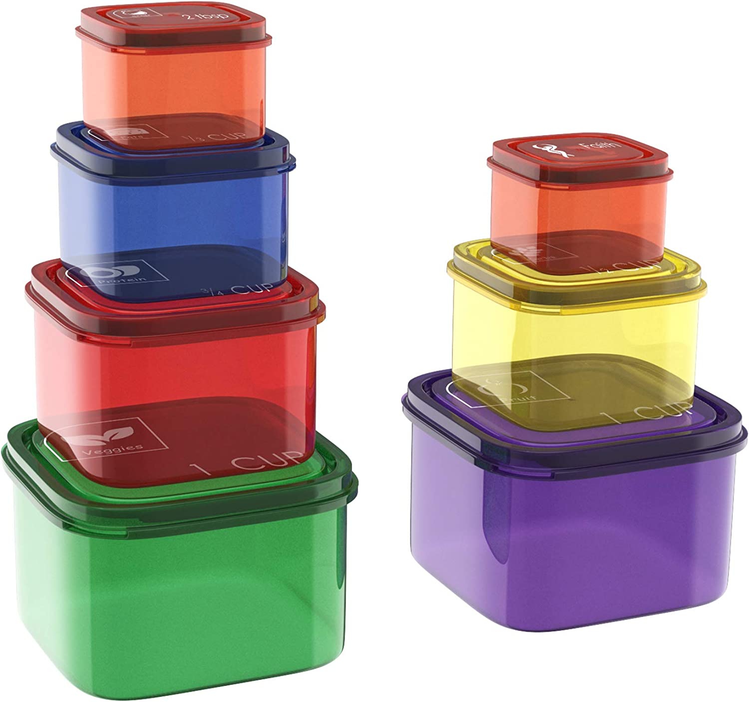  Portion Control Containers