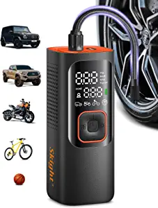 Tire Inflator Portable Air Compressor Gifts For Motorcycle Riders