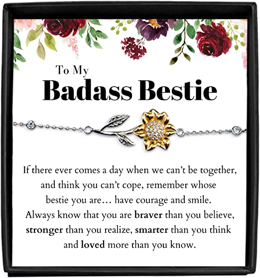 To My Badass Bestie Bracelet