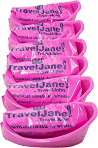 TravelJane Disposable Urinal (TJ1R) - 6 Pack