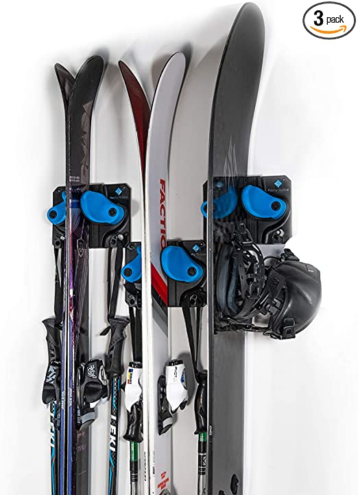 Ultimate Ski and Snowboard Wall Storage Rack 