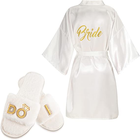 Wedding Bride Fuzzy set Bridal Shower Gifts