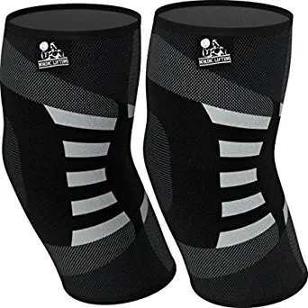 Weightlifting Elbow Compression Sleeves
