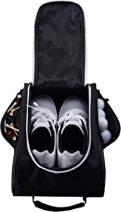 Zippered Shoe Carrier Bags