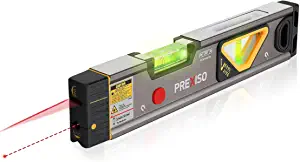 2-in-1 Laser Level Spirit Level with Light