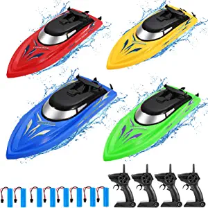 4 Pack RC Boat Remote Control Boats
