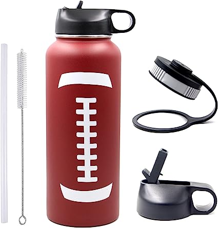 40 oz Football Water Bottles