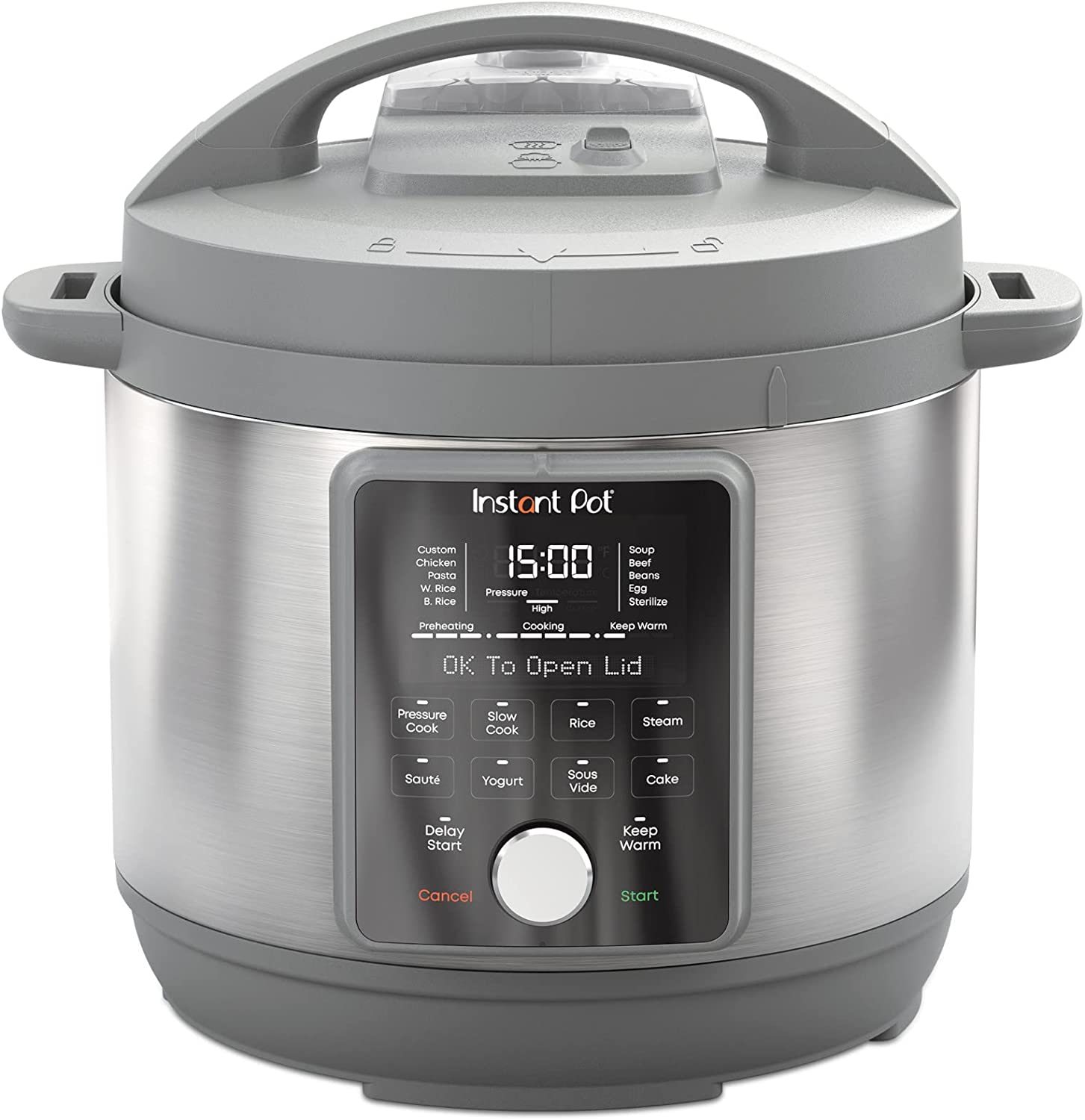 6-Quart Whisper Quiet 9-in-1 Electric Pressure Cooker