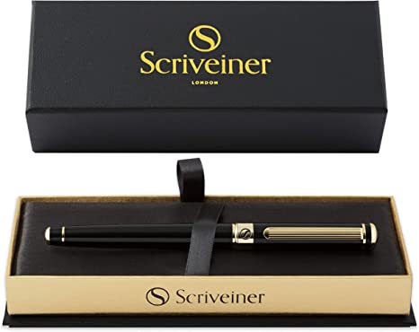 Black Lacquer Rollerball Pen