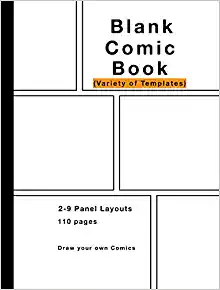 Blank Comic Book
