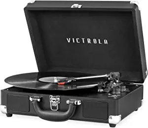 Bluetooth Portable Suitcase Record Player
