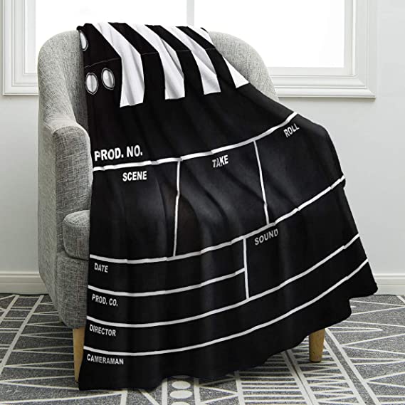 Double Sided Print Throw Blanket
