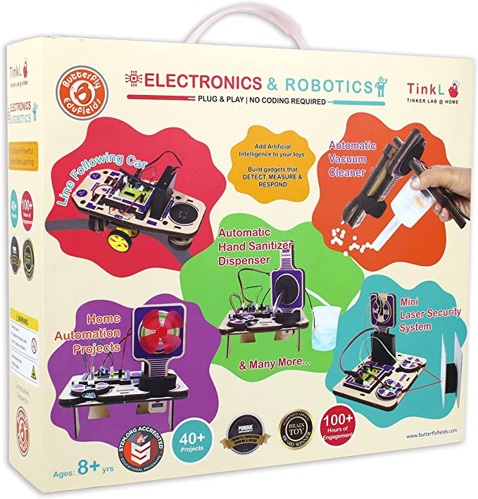 Electronics & Robotics Science Kit for Kids