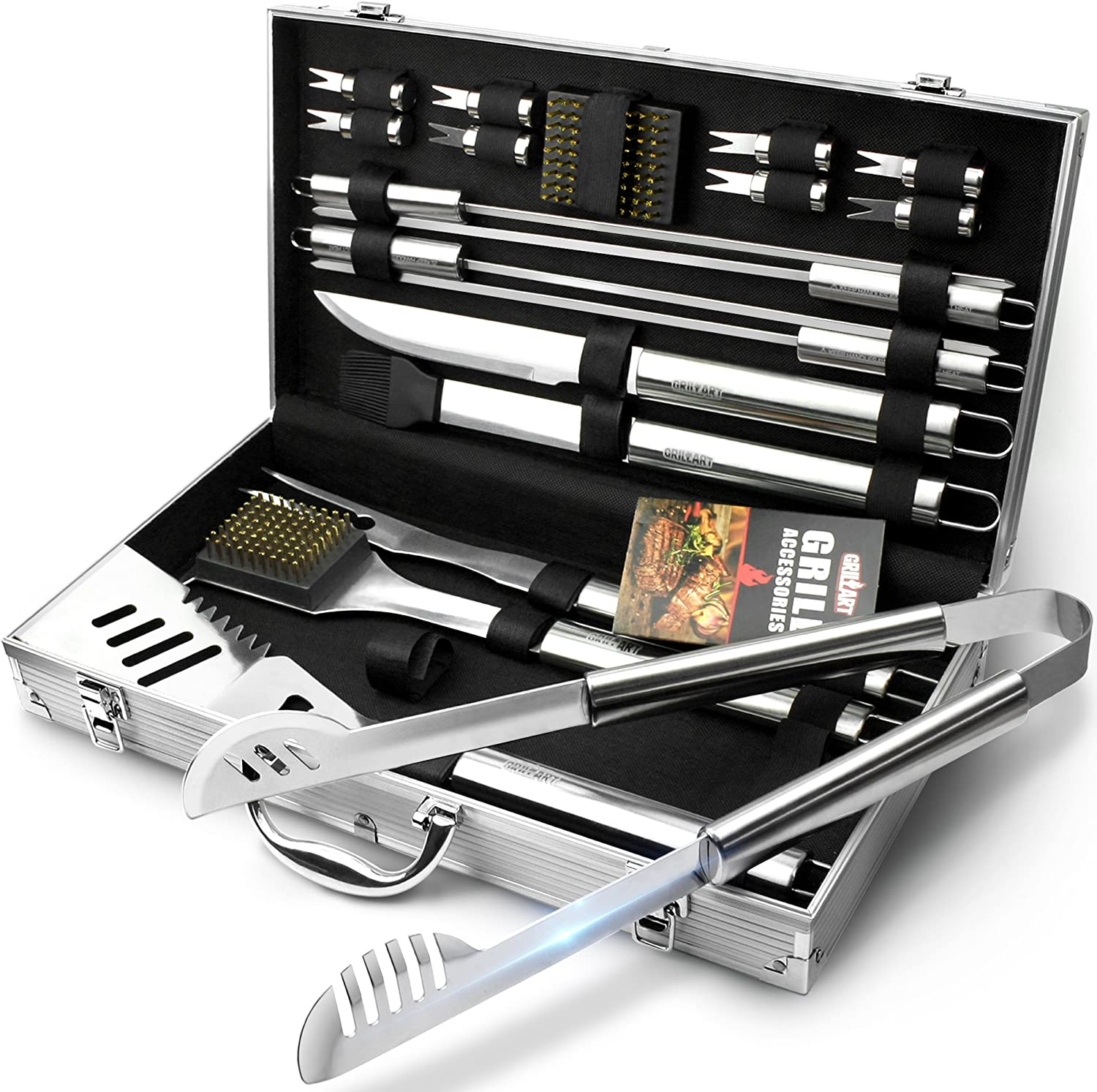 GRILLART BBQ Grill Utensil Tools Set