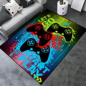 Game Printed Living Room Mat