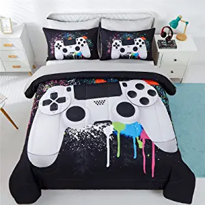 Gamer Comforter Set with Sheets
