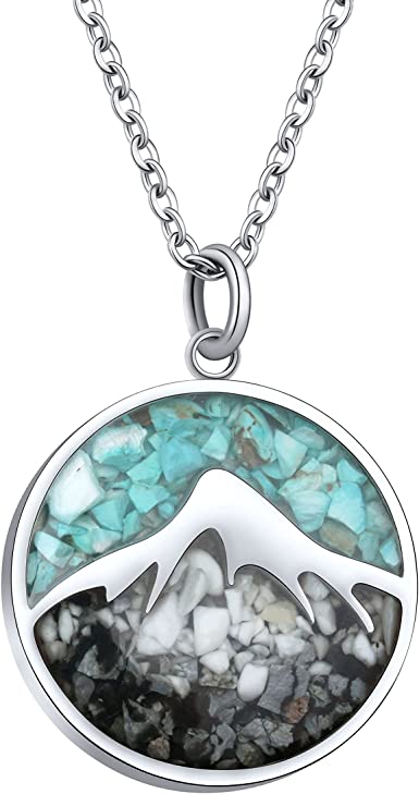 Gemstone Mountain Necklace
