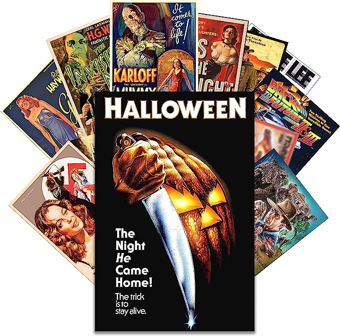 Horror Movie Posters for Decor