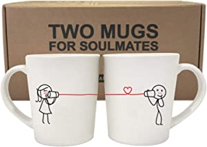 I Love You Too Couples Coffee Mugs