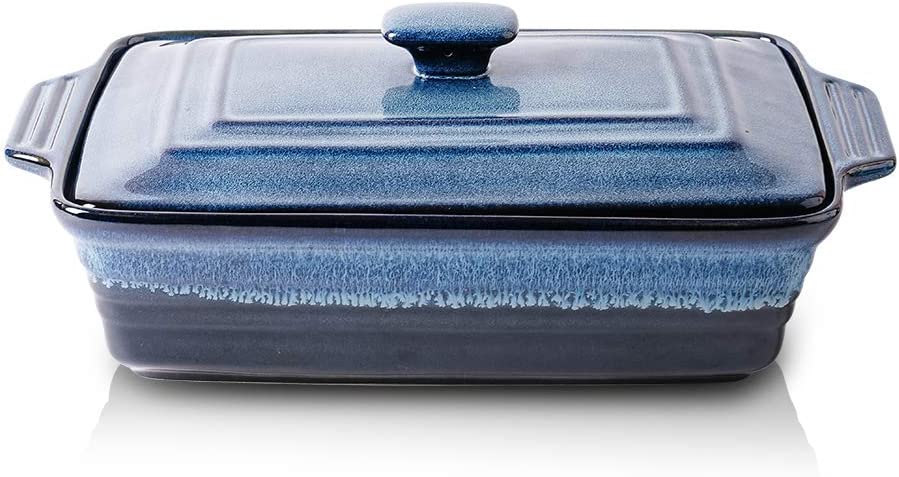 KOOV Ceramic Casserole Dish with Lid