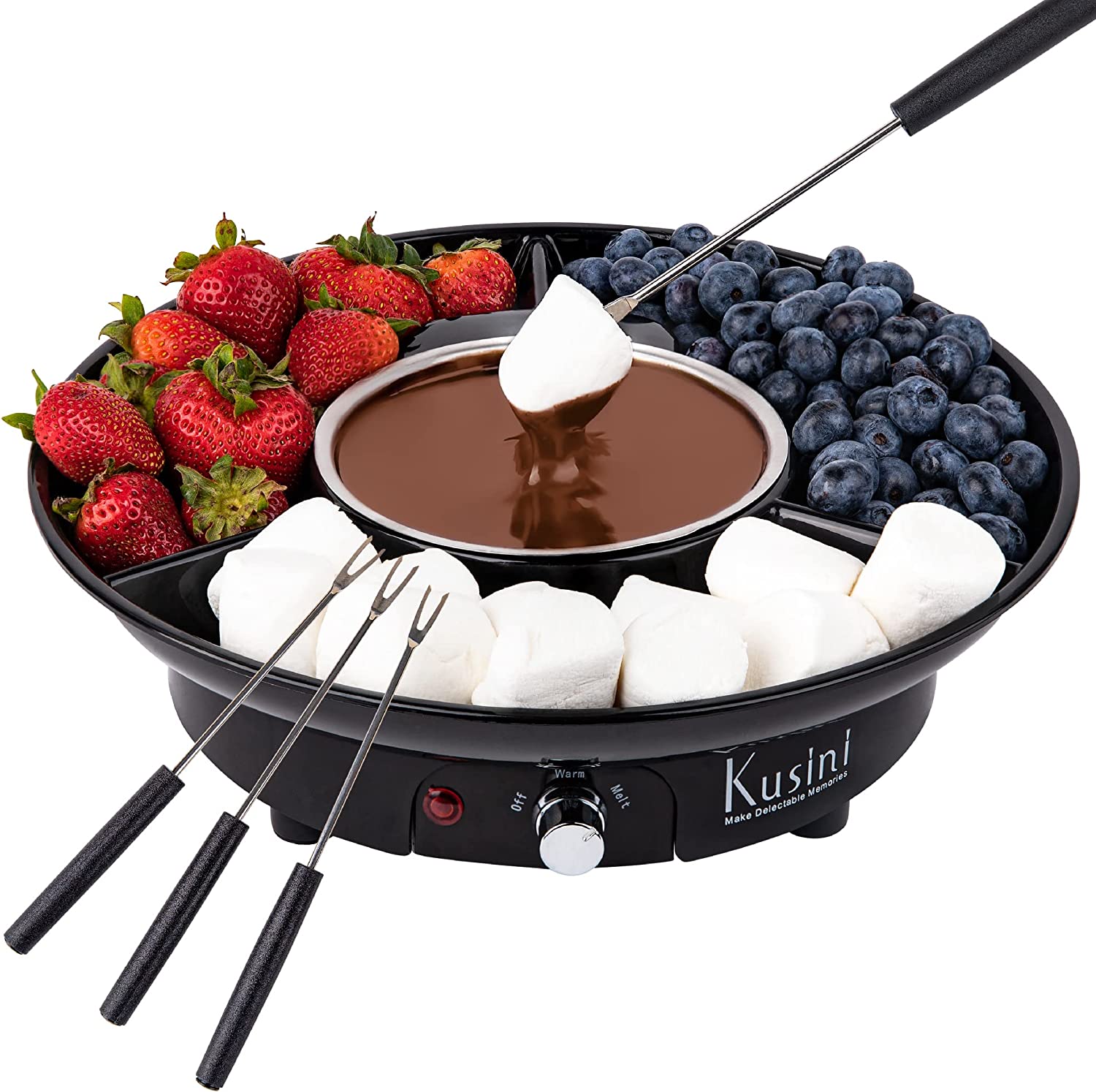 Kusini Electric Fondue Pot Set