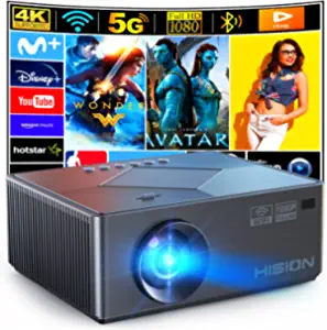 Projector 4K with WiFi and Bluetooth
