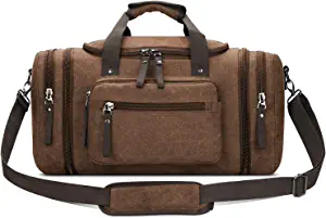 Toupons Canvas Travel Duffel Bag 
