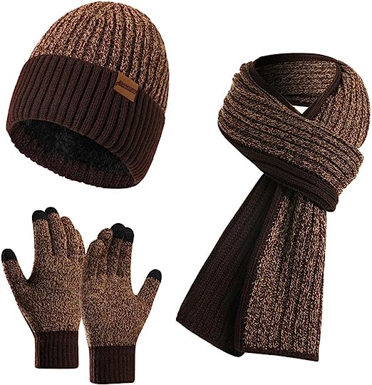 Winter Hats Scarf for Men 