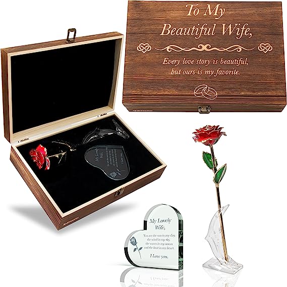 Engraved Wooden Gift Set