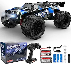 High-Speed Off Road RC Truck with Headlights