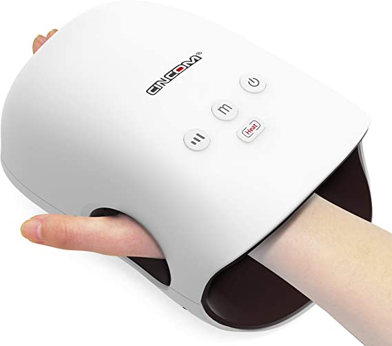 Cordless Hand Massager with Heat and Compression