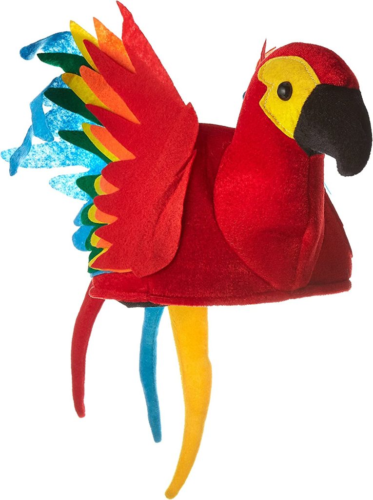 Parrot Hat Gift for birds lover
