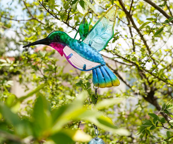 Bird wind chime