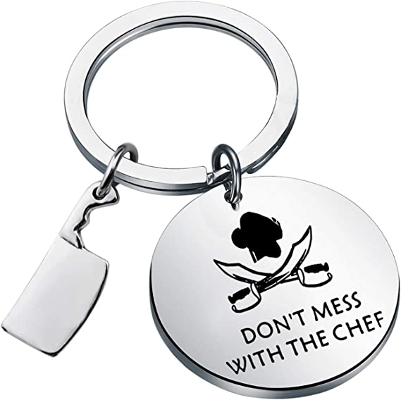 Dont Mess With The Chef Keychain 2