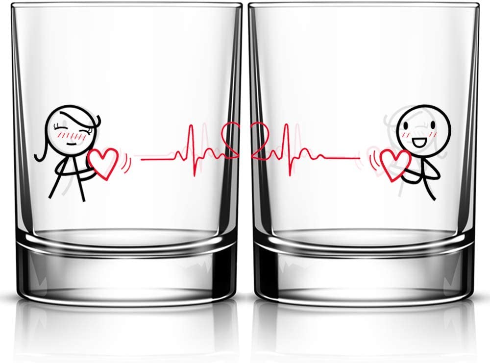 Couple Drinking Glasses